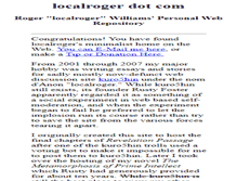 Tablet Screenshot of localroger.com